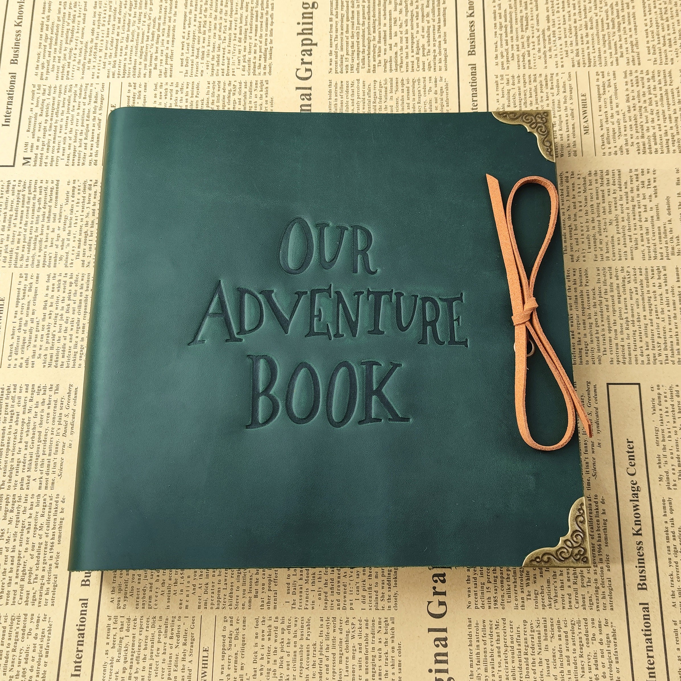 Our Adventure Book Personalized Wooden Photo Album