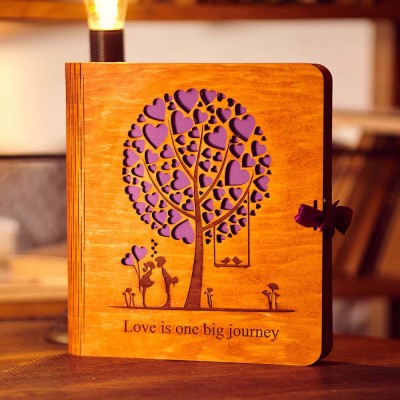 Personalized Adventure Book Scrapbook Couples Gift Ideas